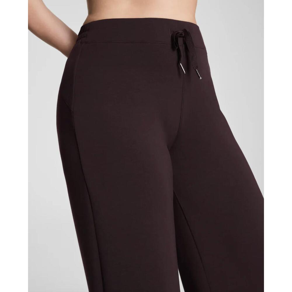 NEW SPANX airessentials wide leg pant in truffle brown - Picture 4 of 5